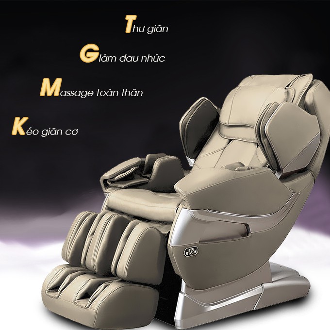 Ghế massage toàn thân OTO STACK SK-01 (Cream)